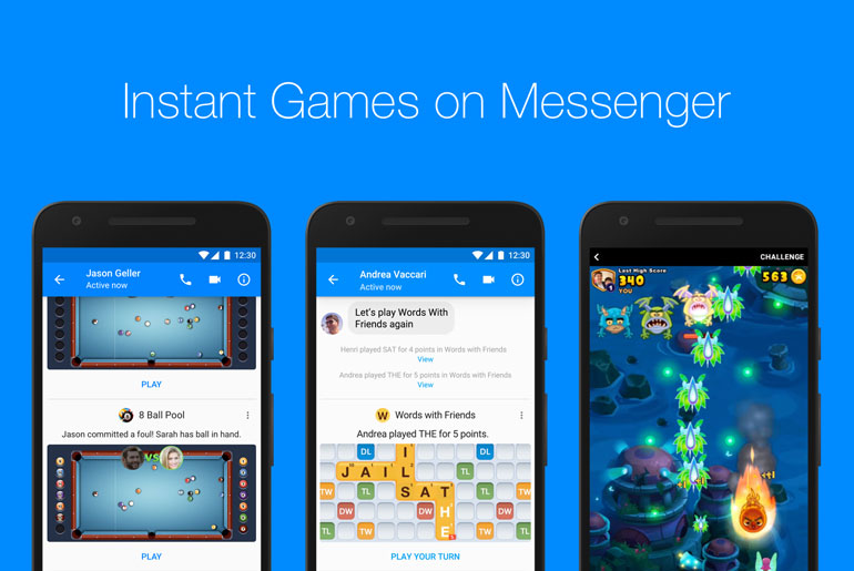 Messenger Games Yeni Özellikler