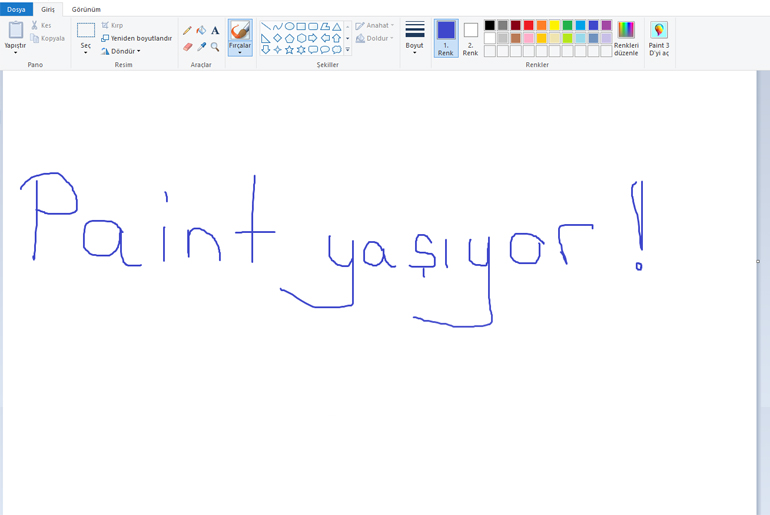 Microsoft Paint Yaşıyor!