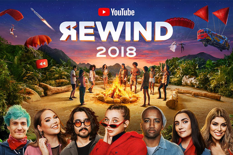 YouTube Rewind 2018 Yayınlandı
