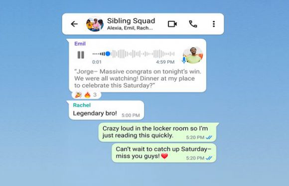 WhatsApp Sesli Mesaj Transkriptleri’ni Tanıttı