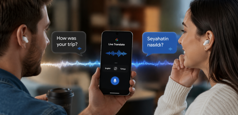 Google’dan Gerçek Zamanlı Çeviri Devrimi!