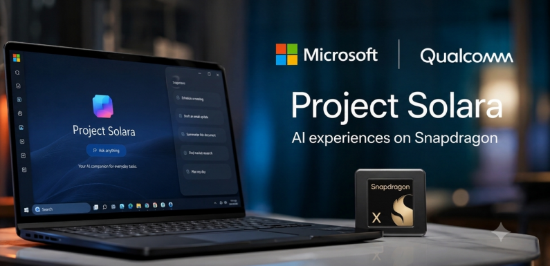 Microsoft’tan Yapay Zeka Odaklı Yeni Platform: Project Solara
