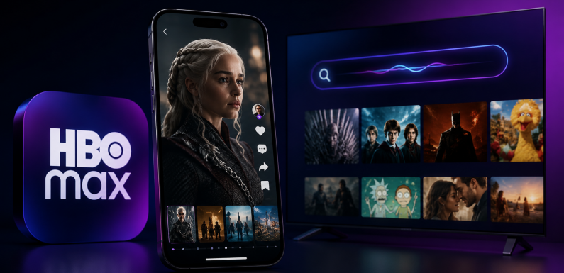 HBO Max, AI Destekli Arama ve Shorts Akışını Test Ediyor!