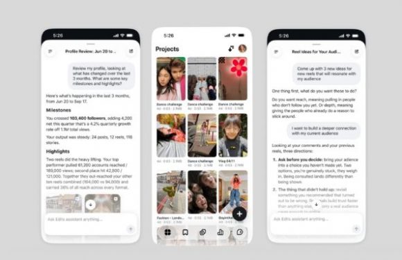 Instagram, Edits’e Yapay Zekâ Destekli Video Analiz Asistanı Ekledi